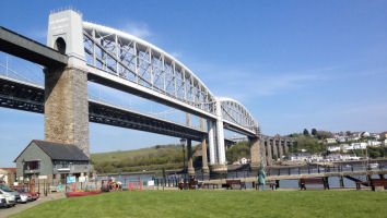 Brunel's Royal Albert Bridge at Saltash