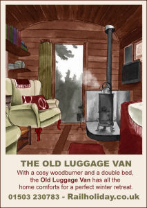 Irene Vidal Old Luggage Van