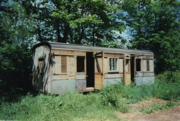 The Old Luggage Van at Bake